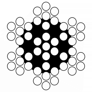 Câble en acier inoxydable, câble métallique, Cabo aco <span class=keywords><strong>Inox</strong></span> <span class=keywords><strong>316</strong></span> 7x7 - Product Image 3