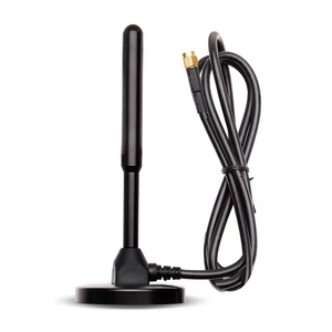 Antena amplificadora de señal de enrutador omnidireccional de alta ganancia con ventosa grande de 2,4G con base magnética fuerte - Product Image 1