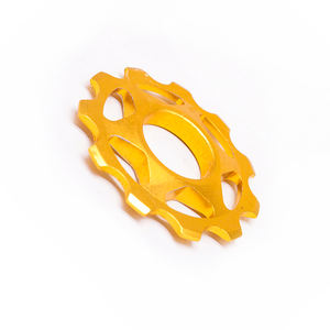Pignone per bici color oro robusto cambio cambio di marcia giallo parti di trasmissione assemblaggio ciclistico sistema di miglioramento - Product Image 2