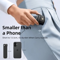 Mini trépied professionnel en fibre de carbone pour téléphone, stabilisateur de cardan, perche à selfie pliable, télécommande sans fil pour smartphone