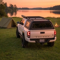 Couverture de benne rigide électrique rétractable et pliable pour Jeep Gladiator JT 2020-2026 - en alliage d'aluminium, étanche et verrouillable, pour benne de 5 pieds