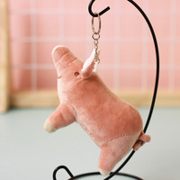 Peluche de cochon rose douce et moelleuse de grande taille, jouet en peluche, porte-clés, poupée en peluche, vente en gros de cochons en peluche mignons en Chine, porte-clés en peluche