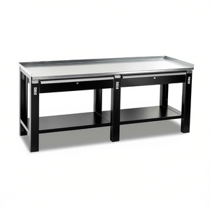 Armoire à outils 506 TAC, plan de travail en acier, 72 po x 30 po, avec étagère de rangement, usage industriel pour atelier - Product Image 2