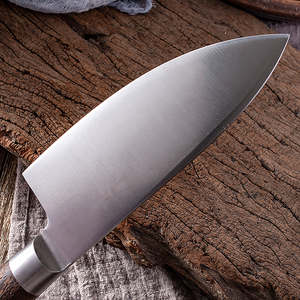 Cuchillo de Cocina Pequeño Más Vendido para Mujeres, Cuchillo de Acero Inoxidable para Desespinar Pescado, Cuchillo Multiusos con Mango de Madera para Frutas - Product Image 2
