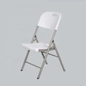CYEN 2022 nouveau design mariage événement pliant chaise en plastique portable blanc extérieur chaises pliantes pour événements