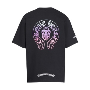 T-shirt Unisex Chrome Heart in Puro Cotone 230g, Vestibilità Ampia, Stampa Serigrafica, Traspirante, Stile Streetwear, Manica Corta, Vendita all'Ingrosso - Product Image 3