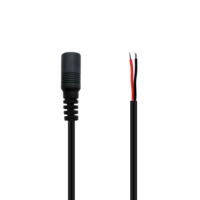 Câble d'extension DC 5.5*2.1 mm mâle ou femelle vers fil ouvert, connecteur femelle DC 5.5*2.5mm