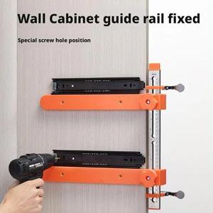 Kit de plantillas de precisión para instalación de correderas de cajones, herrajes de gabinetes, bisagras y pasadores de estantería para montaje en gabinetes - Product Image 2