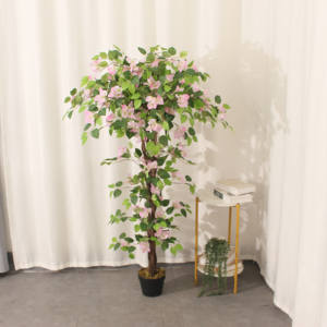 JWT4071人工ブーゲンビリア屋外季節アレンジ高品質ブーゲンビリア花盆栽 - Product Image 4