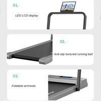 Tapis de course électrique pliable Ouzhan pour la maison, mini-tapis de course robuste pour l'exercice sportif