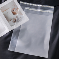 Sacs en polyéthylène mat auto-adhésifs en gros pour vêtements, t-shirts, maillots de bain, accessoires de téléphonie mobile et informatique, et articles de shopping