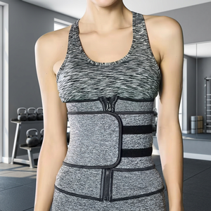 เอวเทรนเนอร์สําหรับผู้หญิงท้องควบคุม Shapewear ระบายอากาศข้ามตาข่ายรัดตัว Cincher กีฬา Girdle Body S Haper ปรับแต่งอย่างเต็มที่ - Product Image 3