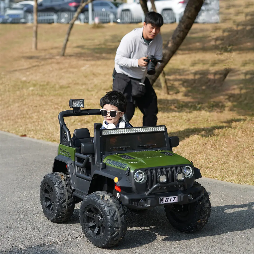 Ucuz oyuncak çocuklar Ride-on arabalar jeep çocuklar için elektrikli araba çocuklar için çocuk için 3-8 yıl 6v pil araç