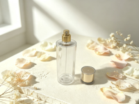 Pompe à parfum sans sertissage en aluminium de 20 mm, atomiseur facile à utiliser avec bouchon à vis doré ou argenté pour flacons de parfum