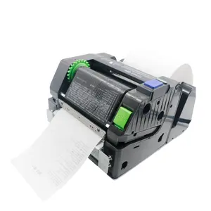 Max.120mm Diameter Roll Paper 4 inch Thermal Transfer Receipt Printer with Diverse Indicators for Easier Maintenance