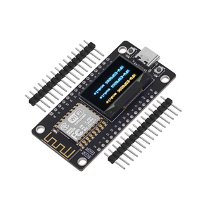 Carte de développement <span class=keywords><strong>NodeMCU</strong></span> ESP8266 avec module WiFi <span class=keywords><strong>ESP</strong></span>-<span class=keywords><strong>12F</strong></span> pour IoT, dotée d'un écran OLED de 0,96 pouce, en stock - Product Image 1