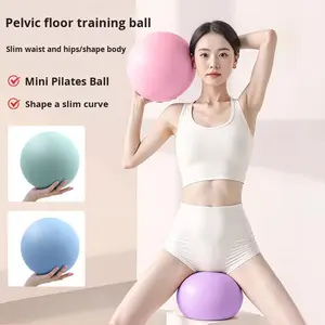 Pelota <span class=keywords><strong>de</strong></span> <span class=keywords><strong>Pilates</strong></span> <span class=keywords><strong>de</strong></span> PVC Lisa <span class=keywords><strong>de</strong></span> 25 cm, Mini Pelota <span class=keywords><strong>de</strong></span> Fitness No Inflable, Cinta Métrica, Entrenamiento <span class=keywords><strong>de</strong></span> Músculos del Suelo Pélvico, Recuperación Posparto, Yoga - Product Image 3