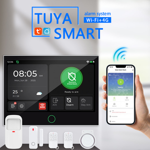 Alarma inalámbrica inteligente Tuya de 7 pulgadas, sistema de seguridad para el hogar WiFi 4G, compatible con Alexa y Google Hom - Product Image 2