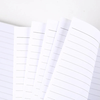 Cahier à spirale professionnel A5 avec couverture en PVC de 100 pages à feuilles mobiles pour les écoliers-Vente en gros