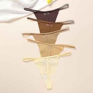 Perizoma e Tanga Sexy da <span class=keywords><strong>Donna</strong></span> con Cinturino Sottile, Vita Bassa, Invisibile, Tipo T, <span class=keywords><strong>Intimo</strong></span> <span class=keywords><strong>Sportivo</strong></span> Femminile - Product Image 3