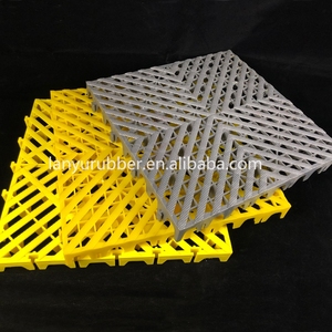 Grilles de sol antidérapantes pour garage, lavage de voitures, <span class=keywords><strong>tapis</strong></span> de sol en plastique amovibles, grilles en plastique pp - Product Image 4
