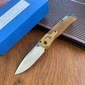 Couteau pliant en acier S30V HD 535, lame à pointe tombante en acrylique PEI, bouton de pouce, couteau de poche de qualité industrielle, EDC pour l'extérieur - Product Image 3