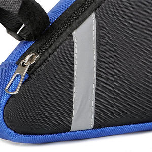 Bolsa impermeable para bicicleta de montaña, 1,2 L, con forro interior, correa desmontable, azul, negro, rojo, amarillo, verde - Product Image 1