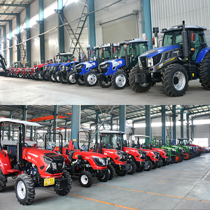 รถแทรกเตอร์ขนาดเล็กจีน ขับเคลื่อน 4 ล้อ 80 แรงม้า 100 แรงม้า พร้อมที่ตักด้านหน้าและหลังขุด  เครื่องยนต์ 4x4 สำหรับการเกษตร - Product Image 5