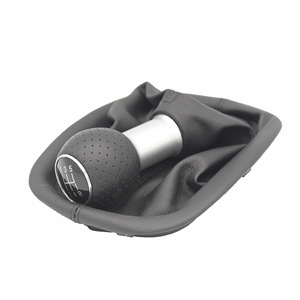 Pommeau de levier de vitesse en cuir perforé pour Volkswagen B5, transmission manuelle, pour Passat A3 5 6 vitesses - Product Image 2