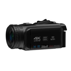 18X Zoom numérique 4K caméscope caméra vidéo HD Auto Focus Vlogging caméra pour <span class=keywords><strong>YouTube</strong></span> 64MP 60FPS WiFi Webcam 4 "écran tactile - Product Image 4