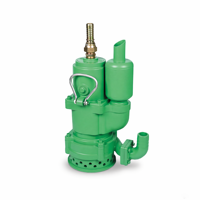 Pompe pneumatique SP-SP30-80 30m³/h, hauteur de refoulement 80m, pompe à turbine à air pour applications marines, minières et traitement des eaux usées