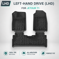 Tapis de sol TPE double couche spécial pour Jetour T1 LHD (conduite à gauche) – Accessoire intérieur pour Jetour T1