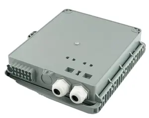 Boîte de distribution de câbles optiques étanche, boîtier de distribution de fibre optique à 12 cœurs, usage intérieur et extérieur