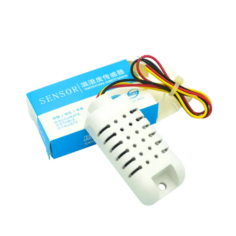 Kabel DHT22/AM2302 Digital suhu dan kelembaban Sensor modul penyelidikan dengan AM2302 papan adaptor