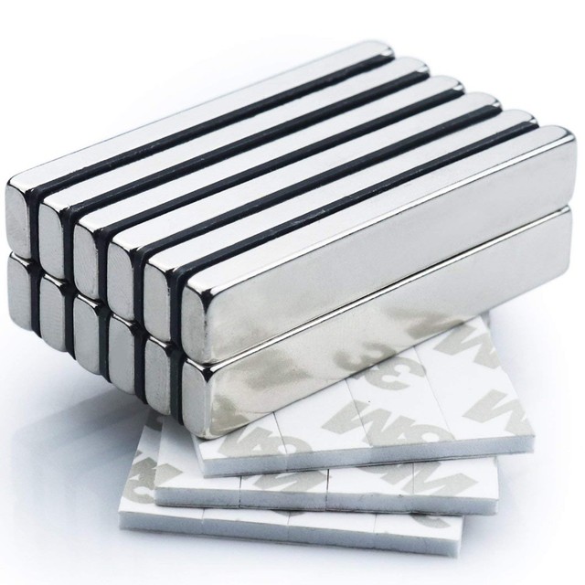 Powerful Rare Earth Neodymium Magnetic Bar Magnet 150mm Permanent N55 Magnet Neodymium U-POLEMAG