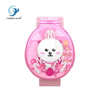 Montre à écran LCD pour enfants, chronomètre d'alarme, montre d'alimentation pour animaux de compagnie, pour garçons et filles