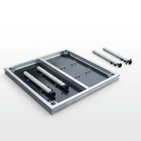 Scène de concert extérieure en alliage d'aluminium 4 x 4 pieds pour événements et spectacles, plateforme de concert à vendre