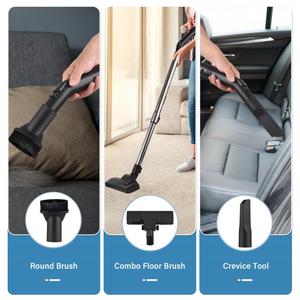 Aspirateur sec et humide 1600W, extracteur multifonctionnel, aspirateur pour sols, 30L/8 gallons, aspiration 18Kpa pour la maison, le garage, la voiture, l'hôtel - Product Image 3