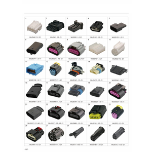 Konektor Tahan Air 2 Pin Female KET MG652520-5 Seri 2.8 2.8mm Hitam - Product Image 4