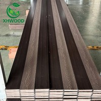 Planche de terrasse composite solide imperméable en bois composite pour plancher extérieur en bois et plastique