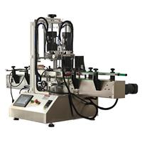 Capsuleuse de bureau électrique automatique personnalisable avec presse à rouleaux pour bouteilles en plastique (aliments et boissons) – Aucun bouchon lâche/dérapant