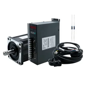 3000 RPM Flange 110 ST Nema42 220V 110ST-M04030 4NM 1.2KW Nema 42 110ST AC Servo Motor With T3M-L30F-GABN Servo Driver