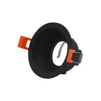 Gu10 ip20 boîtier encastré accessoires d'éclairage boîtier GU10 Downlight montage projecteur