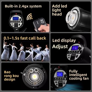 Godox SK400IIV 400W, Flash de Estudio con Control por Aplicación, Luz de Relleno para Ropa, Fotos de Identificación, Alimentos, Accesorios, Equipo de Fotografía - Product Image 3