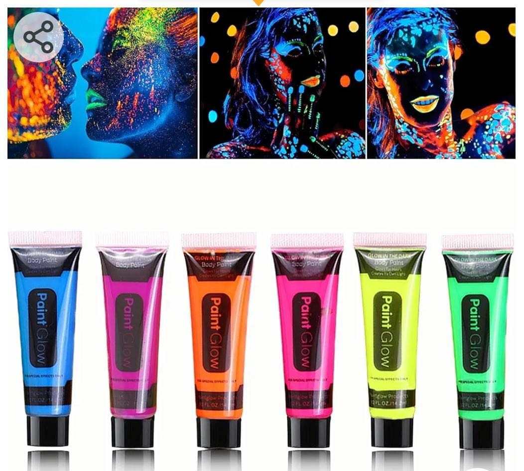 14,2 ml de peinture fluorescente