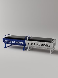 Contenedor Retro Personalizado Estilo Industrial Mostrador Cajero Mesa <span class=keywords><strong>de</strong></span> Recepción para Tienda Café Restaurante Barbacoa Bar - Product Image 4