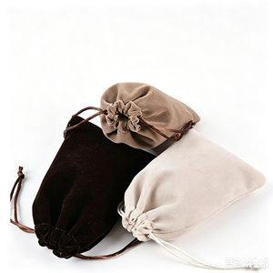 Pochette en velours avec cordon de serrage pour bijoux, cosmétiques, pierres précieuses, montres et plus encore - Product Image 6
