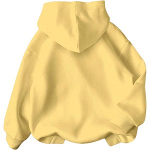 FOXA Sweat-shirt à capuche graphique pour fille, imprimé chats de dessin animé, manches longues, pull décontracté, taille M pour femme - Product Image 2