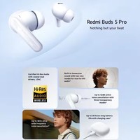 Vente en gros | |   Nouveauté Redmi Buds 5 Pro Écouteurs sans fil Réduction de bruit Microphone ANC Casque
