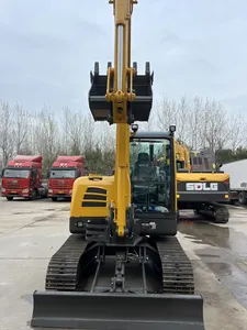 Mini-excavatrice sur chenilles E660H de 6 tonnes avec moteur Yanmar haute performance pour la rénovation de canalisations municipales, la rénovation agricole et la réparation routière - Product Image 3